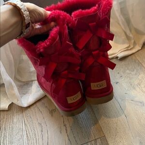 Red uggs Women's Boots USA 10